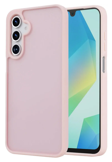 Samsung Galaxy A17 Hoesje Back Cover Matte Roze afbeelding 1