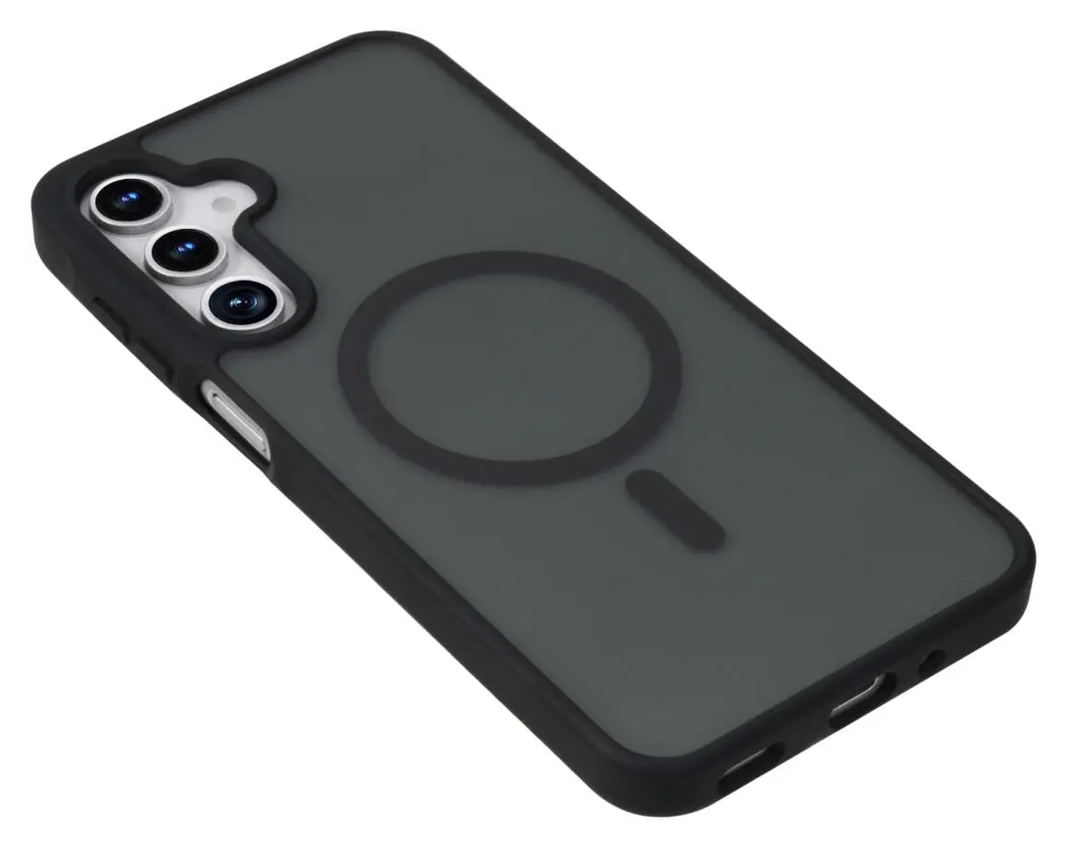 Samsung Galaxy A17 Hoesje met MagSafe Back Cover Matte Zwart afbeelding 8