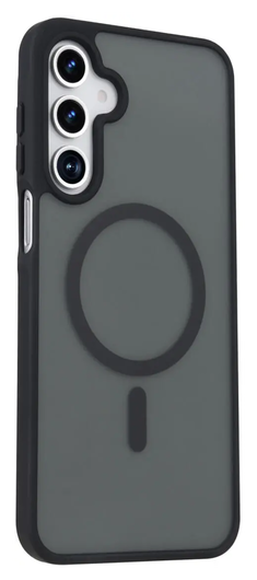 Samsung Galaxy A17 Hoesje met MagSafe Back Cover Matte Zwart afbeelding 4