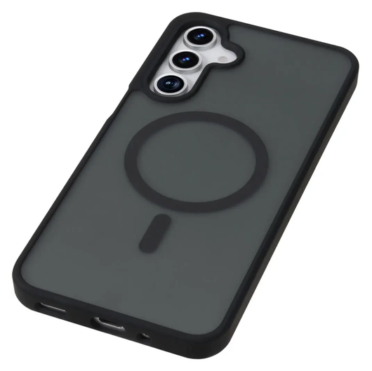 Samsung Galaxy A17 Hoesje met MagSafe Back Cover Matte Zwart afbeelding 7