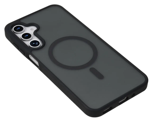 Samsung Galaxy A17 Hoesje met MagSafe Back Cover Matte Zwart afbeelding 8