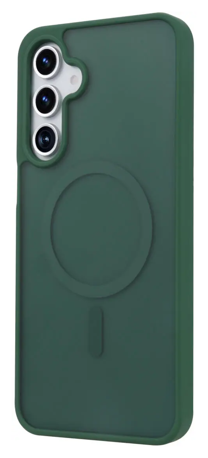 Samsung Galaxy A17 Hoesje met MagSafe Back Cover Matte Groen afbeelding 6