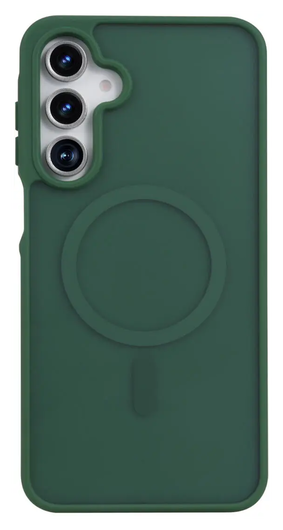 Samsung Galaxy A17 Hoesje met MagSafe Back Cover Matte Groen afbeelding 2