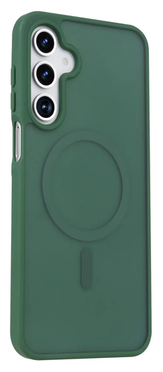 Samsung Galaxy A17 Hoesje met MagSafe Back Cover Matte Groen afbeelding 4