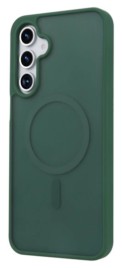 Samsung Galaxy A17 Hoesje met MagSafe Back Cover Matte Groen afbeelding 6