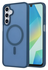 Samsung Galaxy A17 Hoesje met MagSafe Back Cover Matte Blauw afbeelding 1