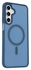 Samsung Galaxy A17 Hoesje met MagSafe Back Cover Matte Blauw afbeelding 4