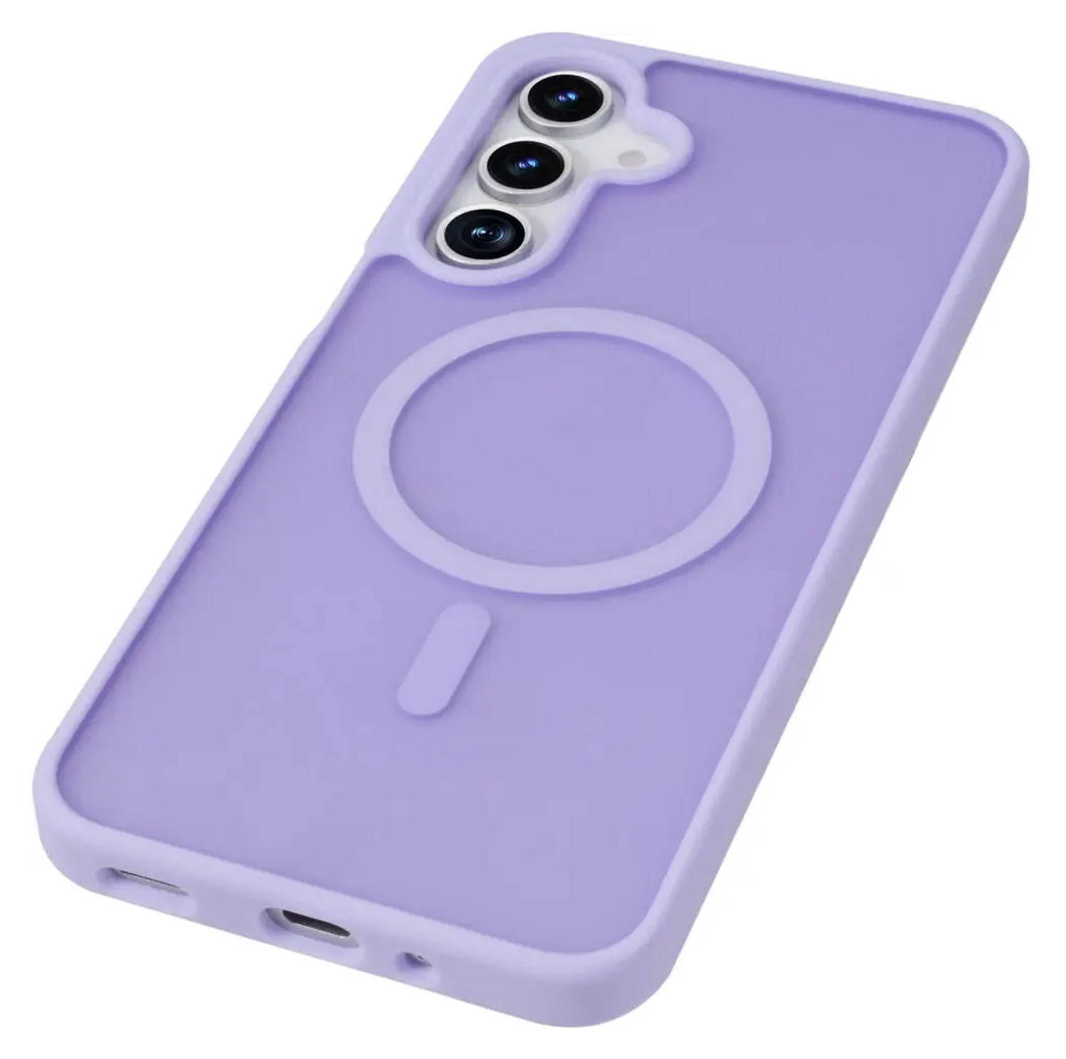 Samsung Galaxy A17 Hoesje met MagSafe Back Cover Matte Paars afbeelding 7