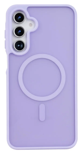 Samsung Galaxy A17 Hoesje met MagSafe Back Cover Matte Paars afbeelding 2