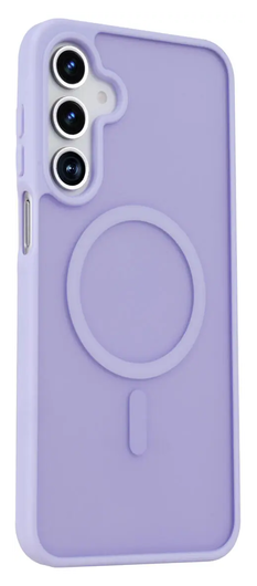 Samsung Galaxy A17 Hoesje met MagSafe Back Cover Matte Paars afbeelding 4