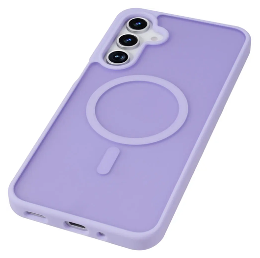 Samsung Galaxy A17 Hoesje met MagSafe Back Cover Matte Paars afbeelding 7