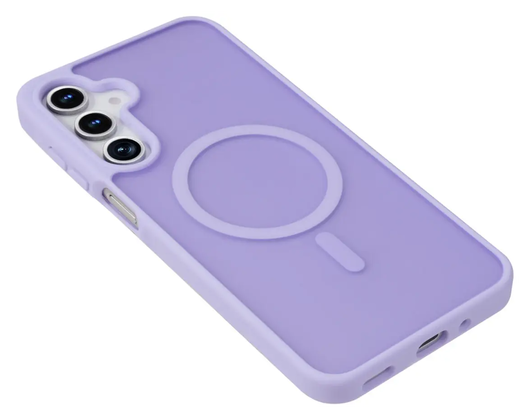 Samsung Galaxy A17 Hoesje met MagSafe Back Cover Matte Paars afbeelding 8