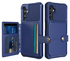 Samsung Galaxy A17 Hoesje 3-in-1 Pasjes Portemonnee Back Cover Blauw