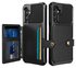 Samsung Galaxy A17 Hoesje 3-in-1 Pasjes Portemonnee Back Cover Zwart afbeelding 1