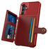 Samsung Galaxy A17 Hoesje 3-in-1 Pasjes Portemonnee Back Cover Rood afbeelding 6