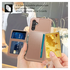 Samsung Galaxy A17 Hoesje 3-in-1 Pasjes Portemonnee Back Cover Roze afbeelding 4