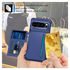 Google Pixel 10 / 10 Pro Hoesje 3-in-1 Pasjes Portemonnee Back Cover Blauw afbeelding 5