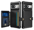 Google Pixel 10 / 10 Pro Hoesje 3-in-1 Pasjes Portemonnee Back Cover Zwart