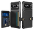 Google Pixel 10 Pro XL Hoesje 3-in-1 Pasjes Portemonnee Back Cover Zwart afbeelding 1