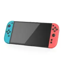 Nintendo Switch 2 Hoesje TPU Case met Siliconen Controllerhoezen Transparant afbeelding