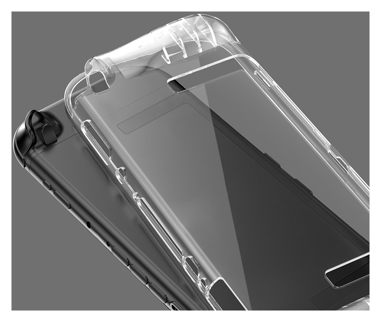Nintendo Switch 2 Hoesje TPU Case met Siliconen Controllerhoezen Transparant afbeelding 10