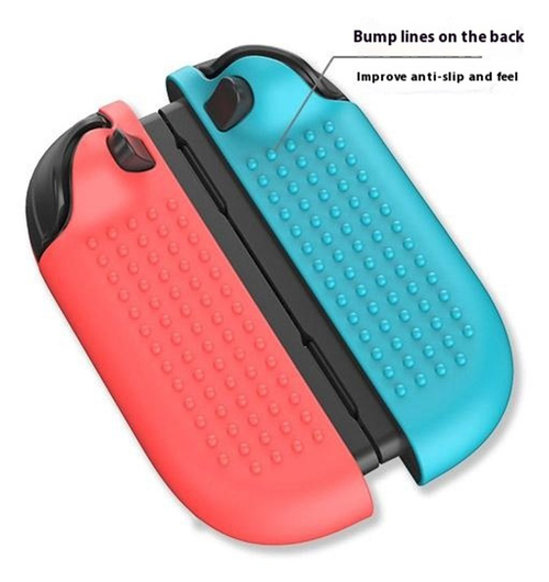Nintendo Switch 2 Hoesje TPU Case met Siliconen Controllerhoezen Transparant afbeelding 3