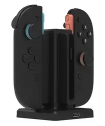 Nintendo Switch 2 Controller Oplaadstation 4-in-1 Magnetisch Oplaadstandaard afbeelding