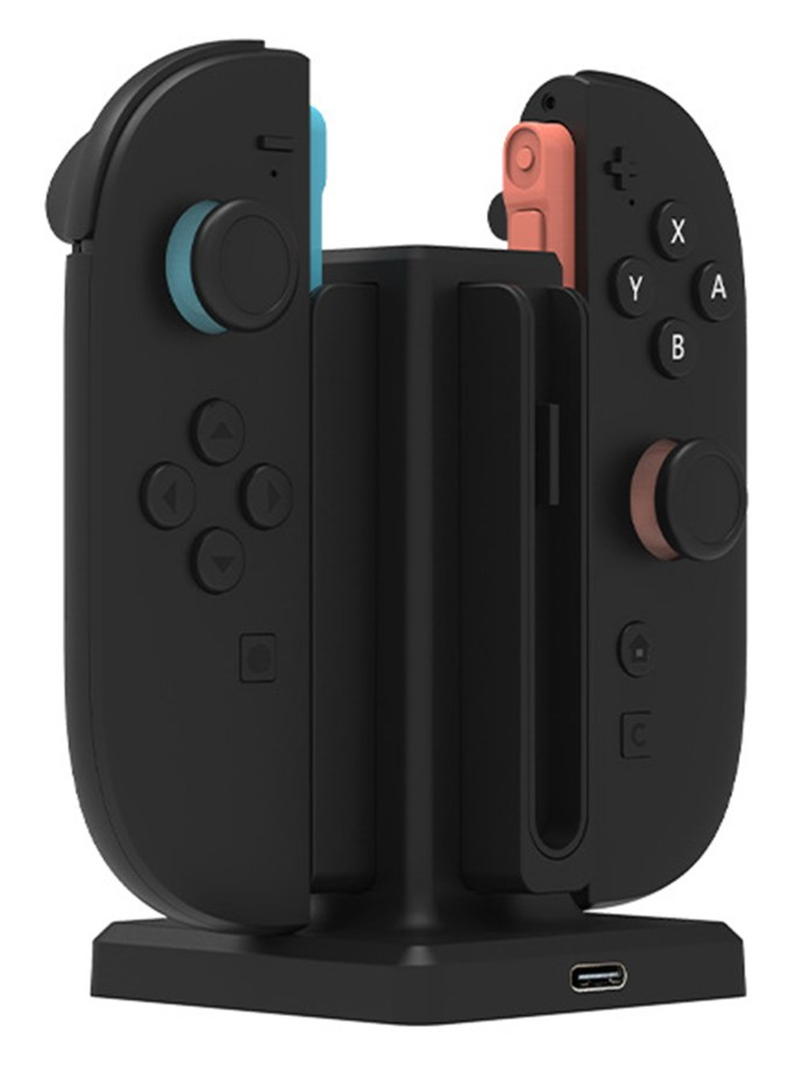 Nintendo Switch 2 Controller Oplaadstation 4-in-1 Magnetisch Oplaadstandaard afbeelding 1