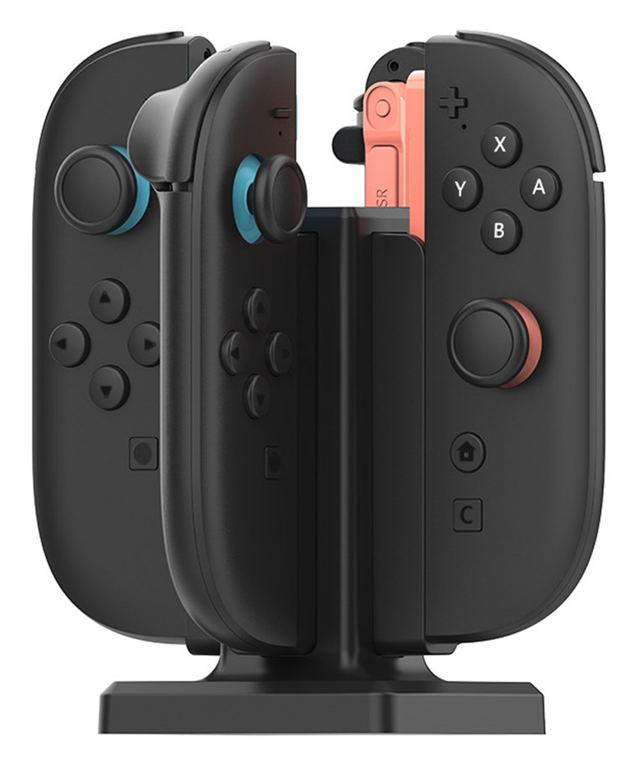 Nintendo Switch 2 Controller Oplaadstation 4-in-1 Magnetisch Oplaadstandaard afbeelding 3
