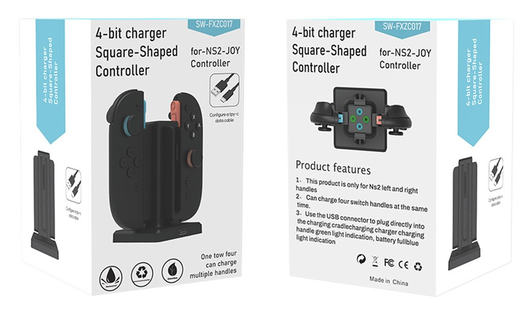Nintendo Switch 2 Controller Oplaadstation 4-in-1 Magnetisch Oplaadstandaard afbeelding 9