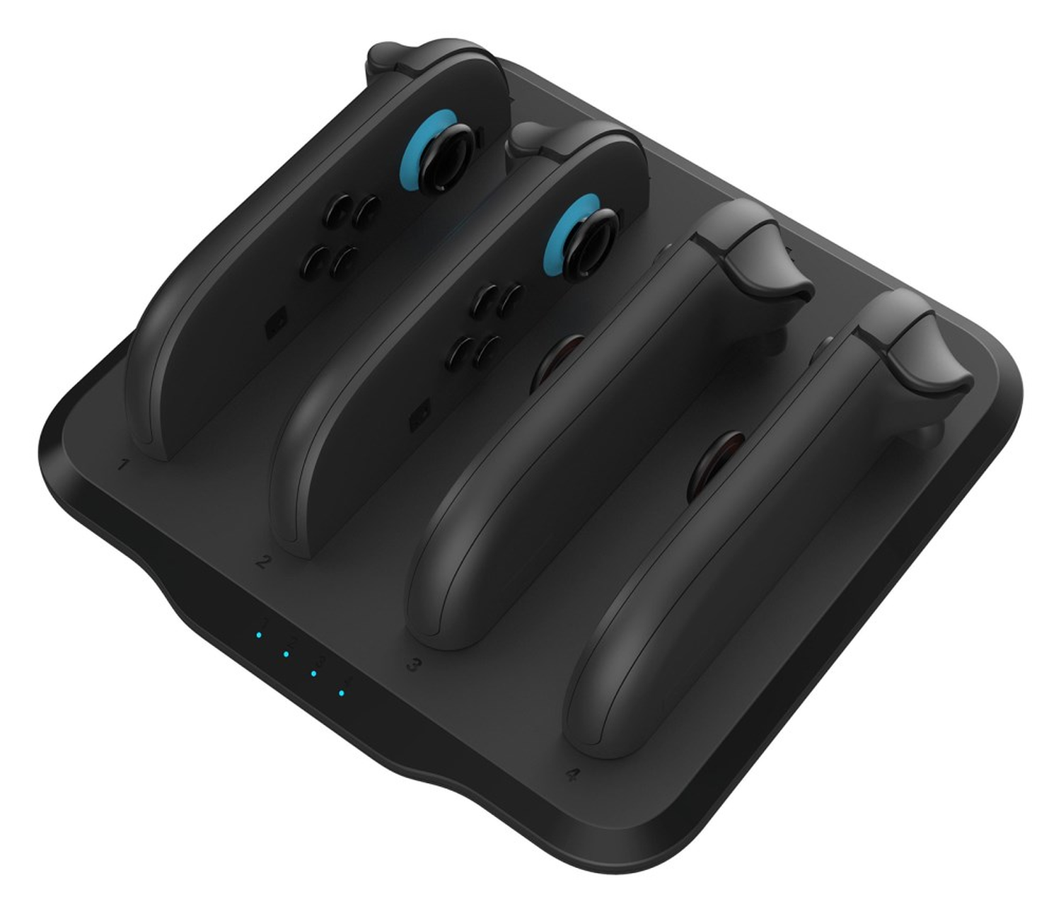 Nintendo Switch 2 Controller Oplaadstation 4 Plekken met LED-Indicatoren afbeelding 9