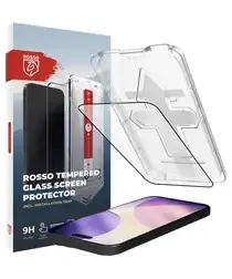 Rosso Apple iPhone 17 Pro Max Tempered Glass met Installatietray Dust Removal afbeelding