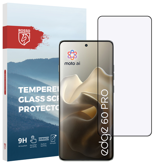 Rosso Motorola Edge 60 Pro 9H Tempered Glass Screen Protector afbeelding 1