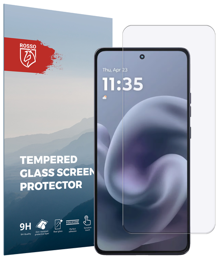 Rosso Motorola G86 9H Tempered Glass Screen Protector afbeelding 1