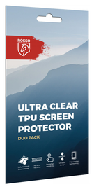 Rosso Motorola Moto G86 Screen Protector Case Friendly Folie Duo Pack