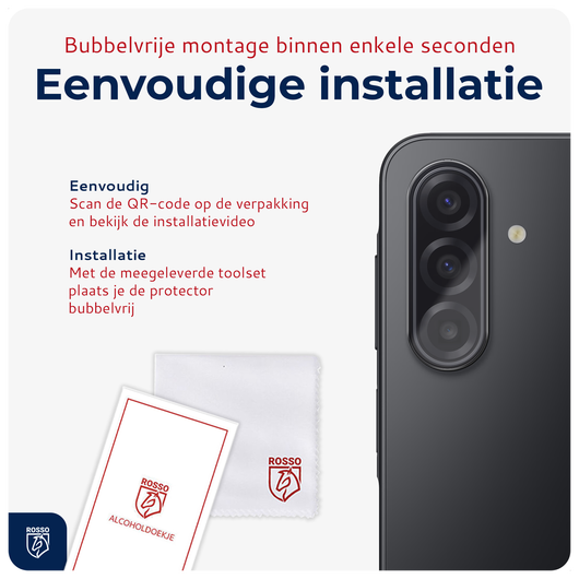 Rosso Samsung Galaxy A17 Camera Lens Protector Transparant afbeelding 5