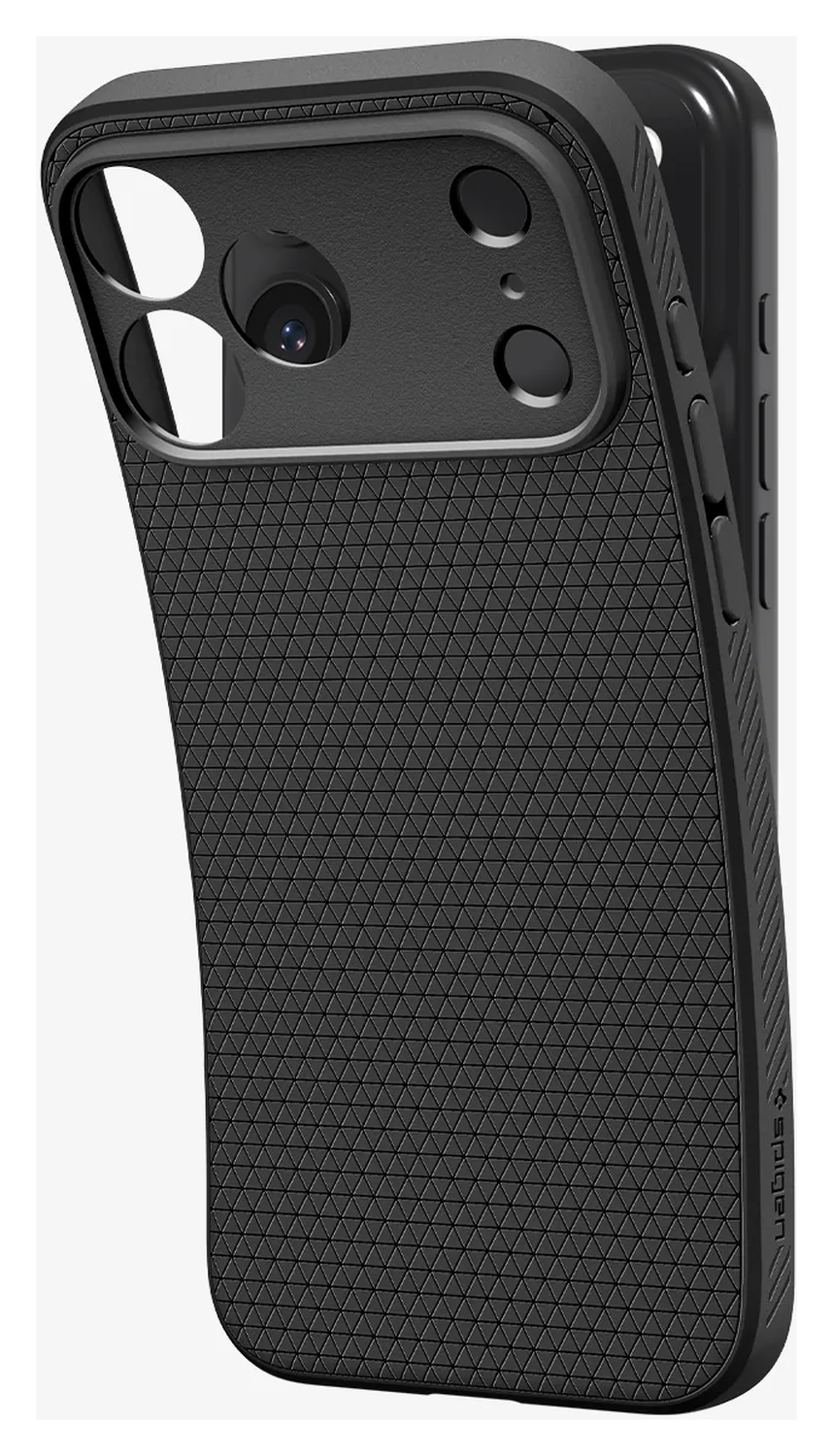 Spigen Liquid Air Apple iPhone 17 Pro Hoesje Back Cover Matte Zwart afbeelding 9