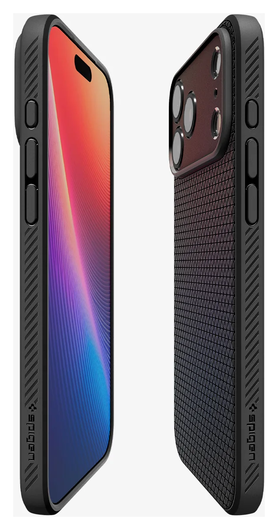 Spigen Liquid Air Apple iPhone 17 Pro Hoesje Back Cover Matte Zwart afbeelding 13
