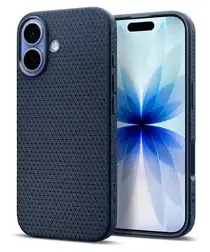 Spigen Liquid Air Apple iPhone 17 Hoesje Back Cover Blauw afbeelding