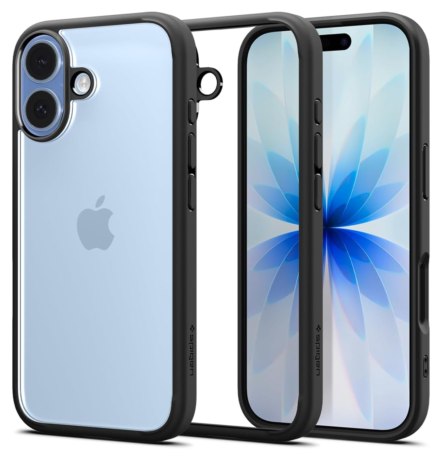 Spigen Ultra Hybrid Apple iPhone 17 Hoesje Back Cover Matte Zwart afbeelding 1