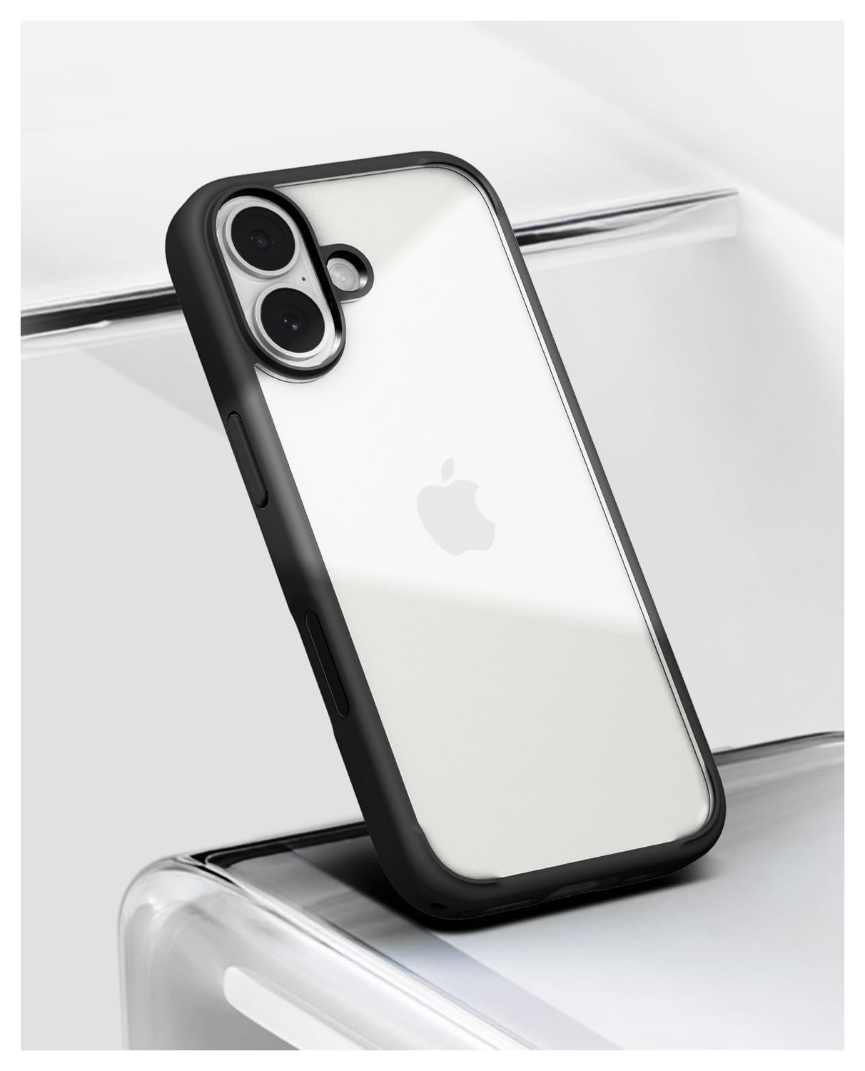 Spigen Ultra Hybrid Apple iPhone 17 Hoesje Back Cover Matte Zwart afbeelding 7