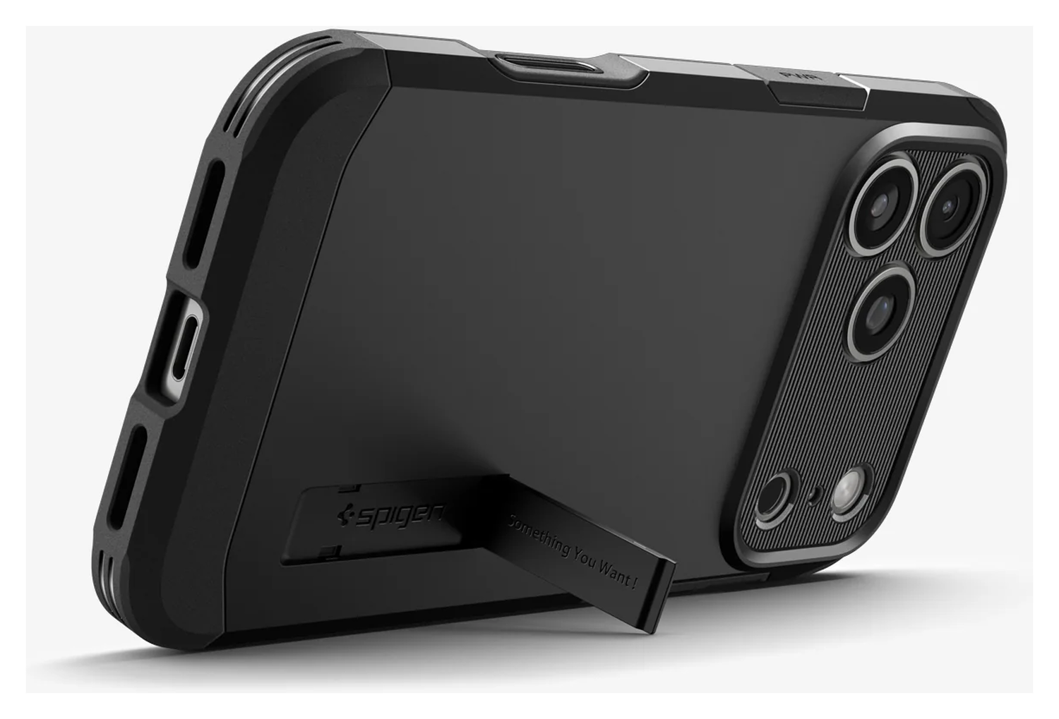 Spigen Tough Armor T Apple iPhone 17 Pro Hoesje MagSafe Back Cover Zwart afbeelding 14