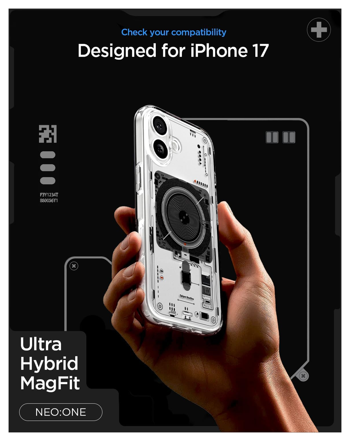 Spigen Ultra Hybrid MagFit Apple iPhone 17 Hoesje MagSafe Neo One afbeelding 2