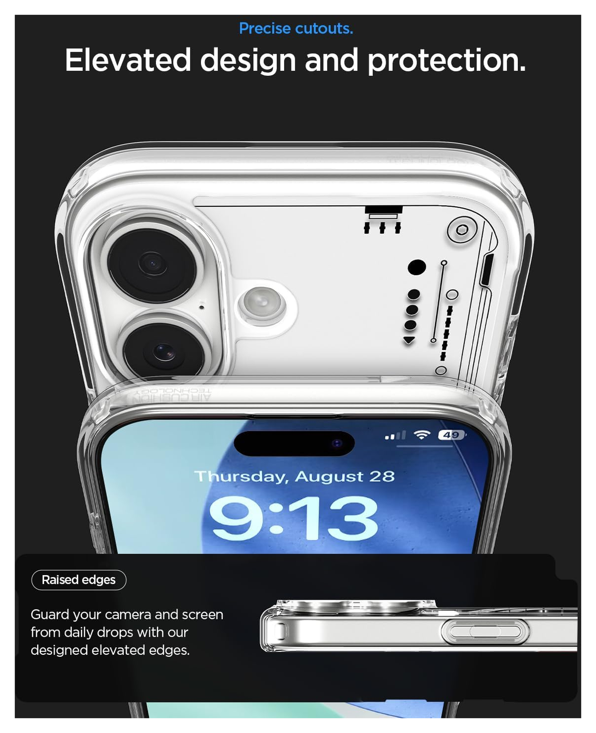 Spigen Ultra Hybrid MagFit Apple iPhone 17 Hoesje MagSafe Neo One afbeelding 4