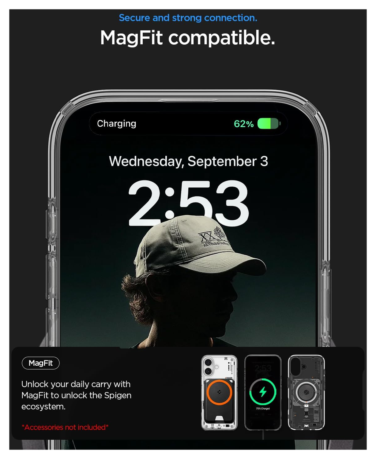 Spigen Ultra Hybrid MagFit Apple iPhone 17 Hoesje MagSafe Neo One afbeelding 6