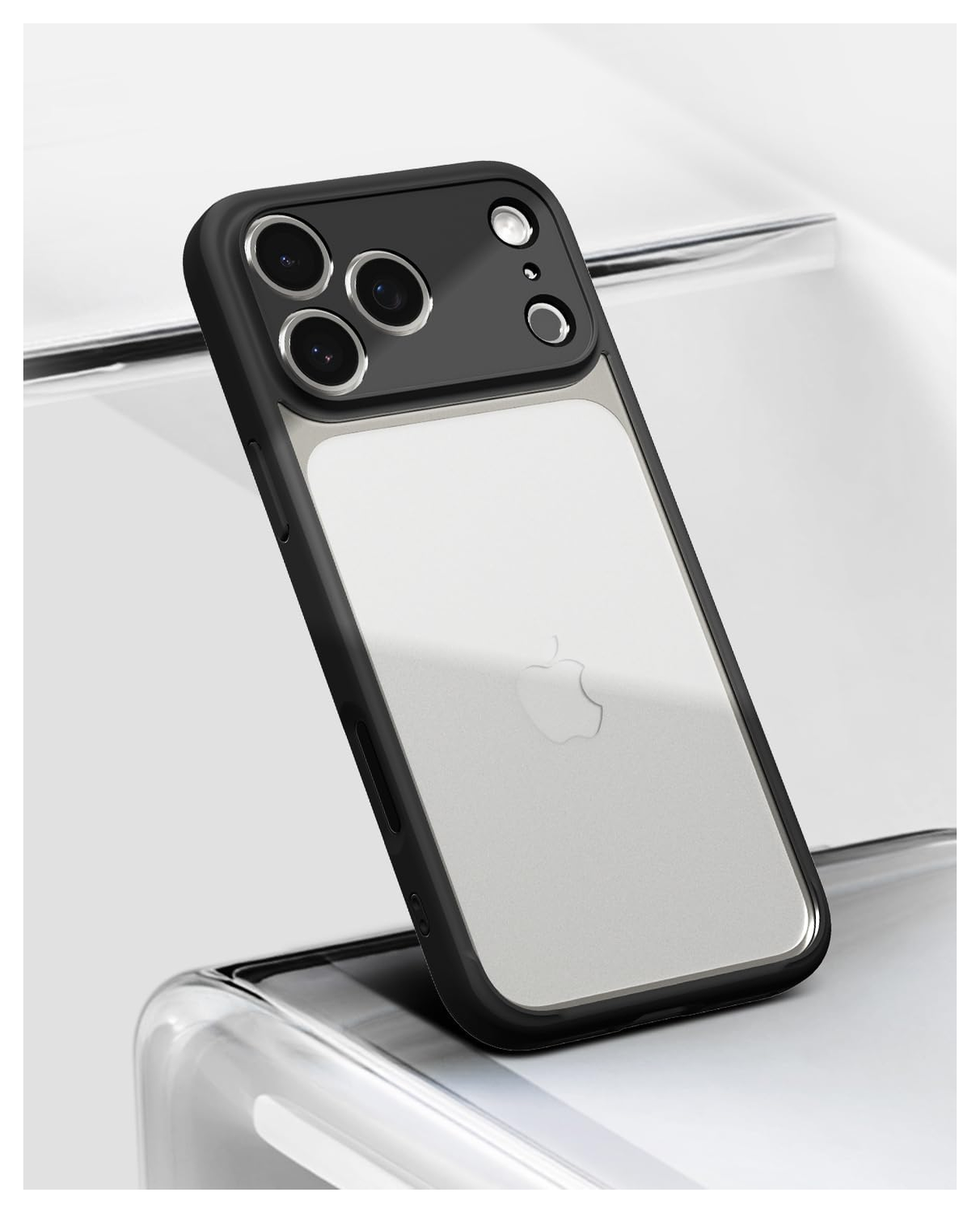 Spigen Ultra Hybrid Apple iPhone 17 Pro Hoesje Back Cover Matte Zwart afbeelding 7
