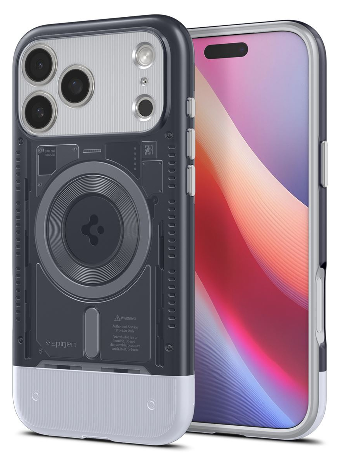 Spigen Classic C1 MagFit iPhone 17 Pro Hoesje MagSafe Grijs afbeelding 8