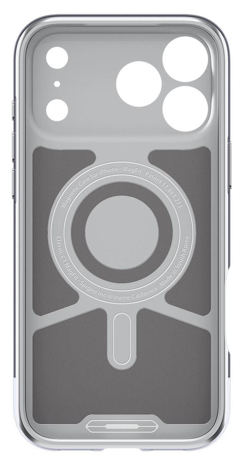 Spigen Classic C1 MagFit iPhone 17 Pro Hoesje MagSafe Grijs afbeelding 10