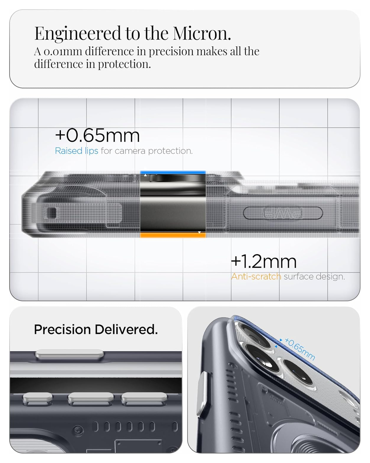 Spigen Classic C1 MagFit iPhone 17 Pro Hoesje MagSafe Grijs afbeelding 6