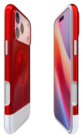 Spigen Classic C1 MagFit iPhone 17 Pro Hoesje MagSafe Rood afbeelding 13